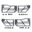 Tubular Doors Half Doors(07-18 Jeep Wrangler JK 4 Door)-LandShaker
