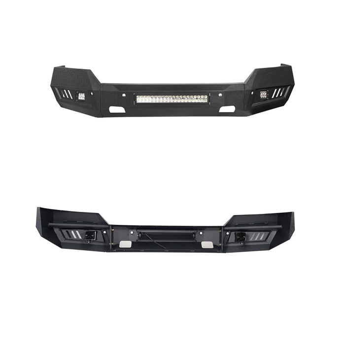 Chevrolet Front Bumper & Rear Bumper Combo(16-18 Chevy Silverado 1500)-LandShaker