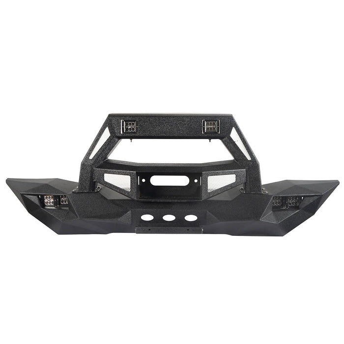 DESTROYER Blade Full Width Front Bumper w/Bull Bar(07-2018 Jeep Wrangler JK)-LandShaker