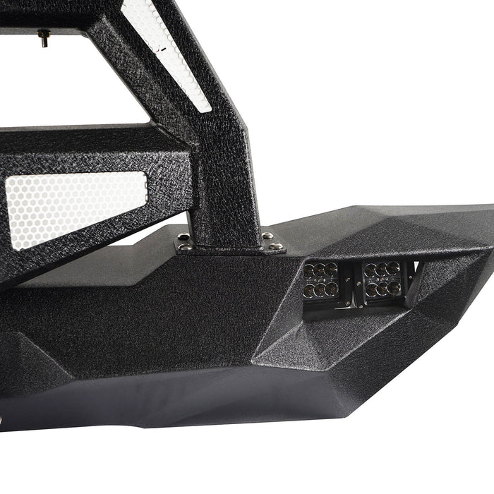 DESTROYER Blade Full Width Front Bumper w/Bull Bar(07-2018 Jeep Wrangler JK)-LandShaker