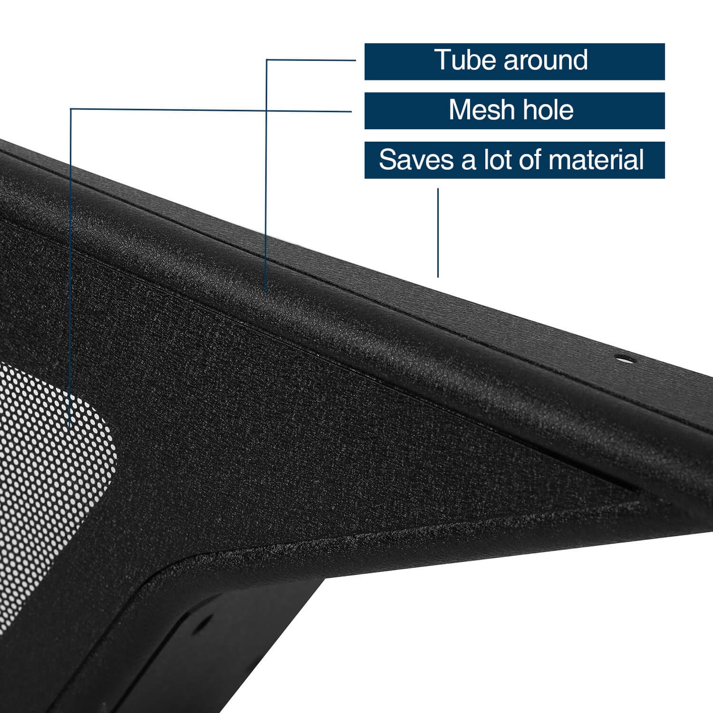 Front Flat Fender Flares Armor Wheel(97-06 Jeep Wrangler TJ)-LandShaker