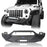 Blade Stubby Front Bumper & Different Trail Rear Bumper Combo(07-18 Jeep Wrangler JK)-LandShaker