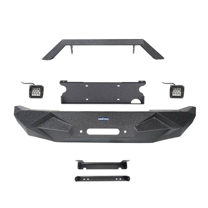 Blade Master Front Bumper w/Winch Plate(07-18 Jeep Wrangler JK)-LandShaker