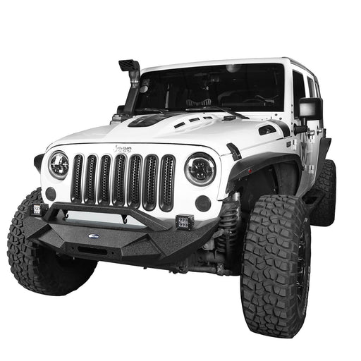 Blade Master Front Bumper w/Winch Plate(07-18 Jeep Wrangler JK)-LandShaker