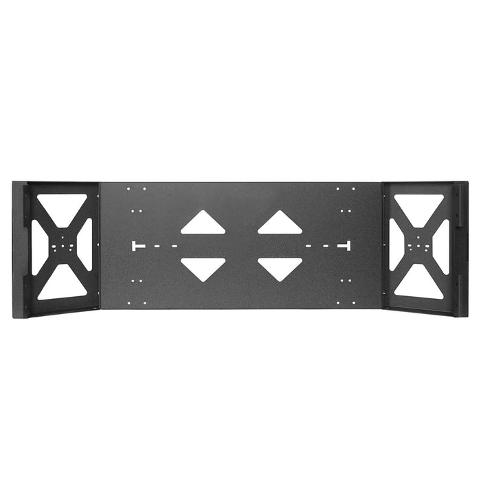 Hooke Road® Cargo Rack Luggage Storage Carrier w/ Hi-Lift Jack Mount for 2007-2013 Toyota Tundra BXG5208 7