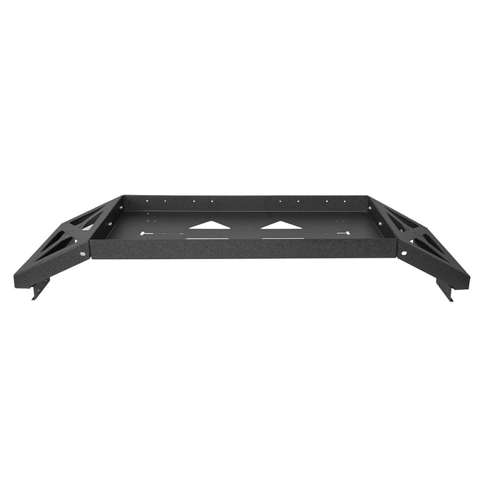 Hooke Road® Cargo Rack Luggage Storage Carrier w/ Hi-Lift Jack Mount for 2007-2013 Toyota Tundra BXG5208 8