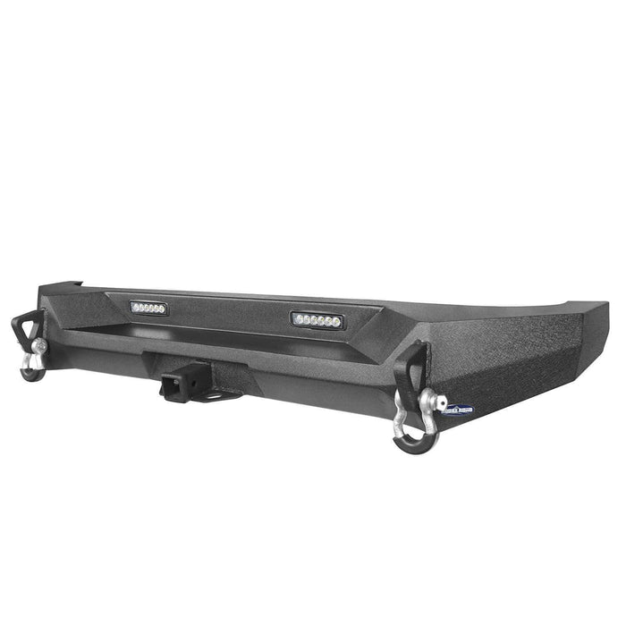 Climber Rear Bumper w/Hitch Receiver(07-18 Jeep Wrangler JK JKU)-LandShaker