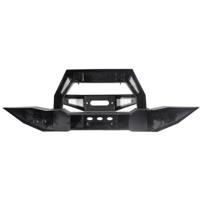 DESTROYER Blade Full Width Front Bumper w/Bull Bar(07-2018 Jeep Wrangler JK)-LandShaker