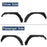 Flux Tubular Fender Flares(07-18 Jeep Wrangler JK)-LandShaker