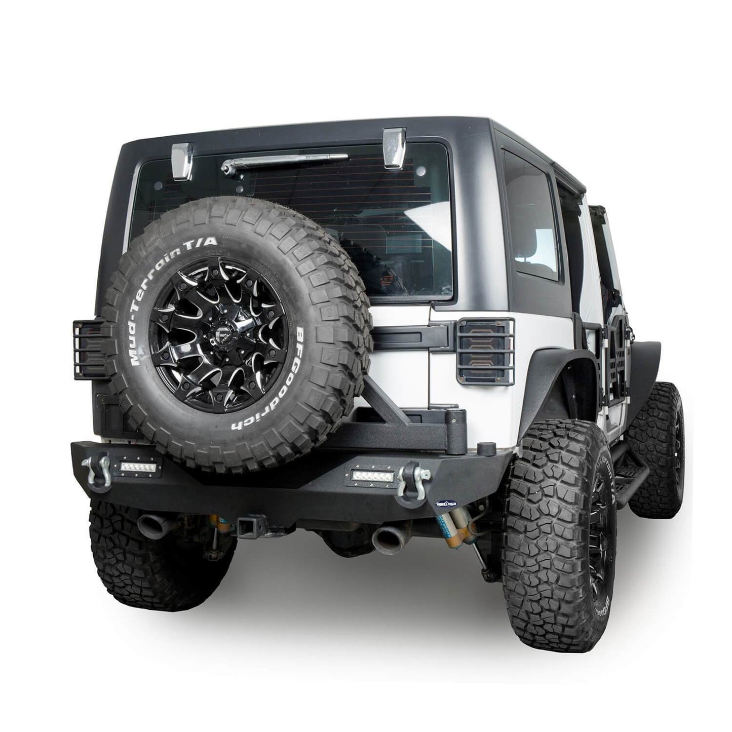 Different Trail Mid Front Bumper & Rear Bumper Combo(07-23 Jeep Wrangler JK)-LandShaker