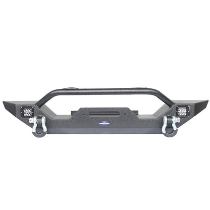 Different Trail Mid Width Front Bumper & Rear Bumper Combo(87-06 Jeep Wrangler TJ YJ)-LandShaker