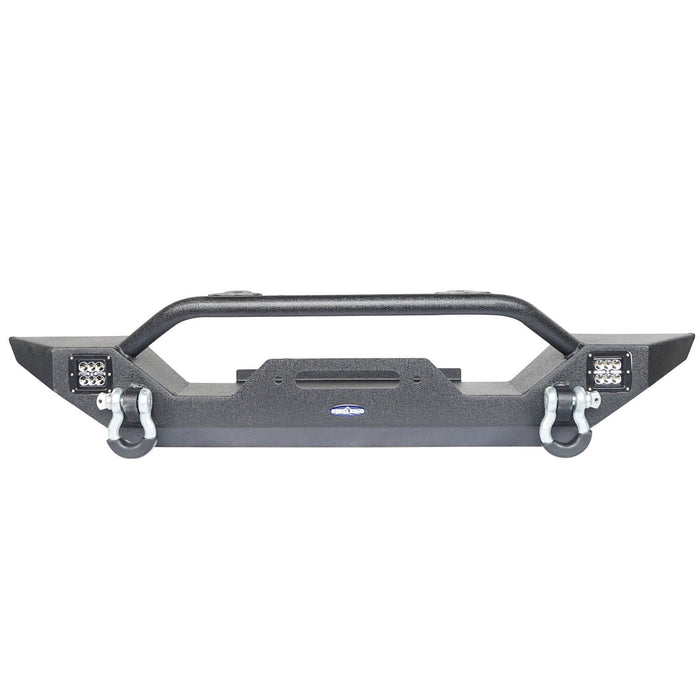 Different Trail Mid Width Front Bumper & Rear Bumper Combo(87-06 Jeep Wrangler TJ YJ)-LandShaker