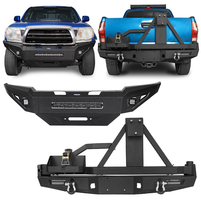 Discovery Front Bumper & Rear Bumper (05-11 Toyota Tacoma) b4011401340144019-8