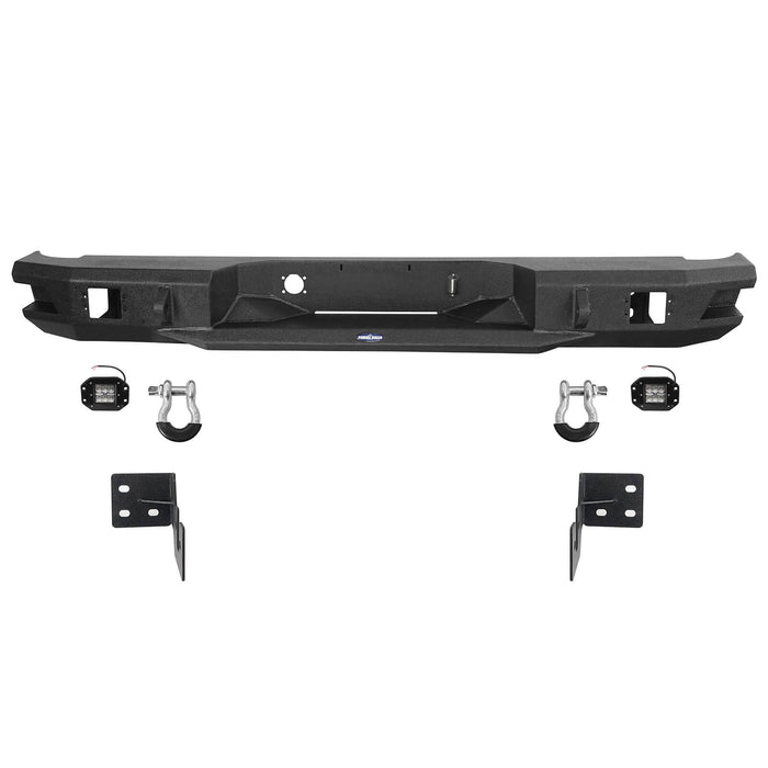 Dodge Ram 1500 Discovery Rear Bumper with LED Floodlights for Dodge Ram 1500 BXG6503 14
