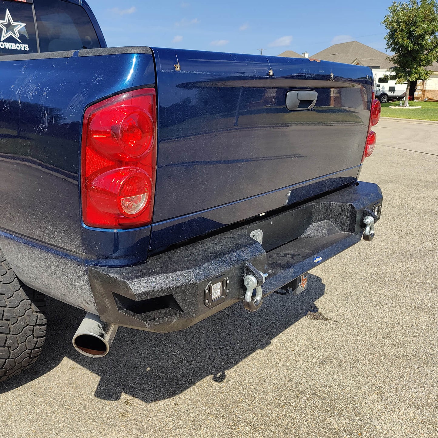 Dodge Ram 1500 Discovery Rear Bumper with LED Floodlights for Dodge Ram 1500 BXG6503 7