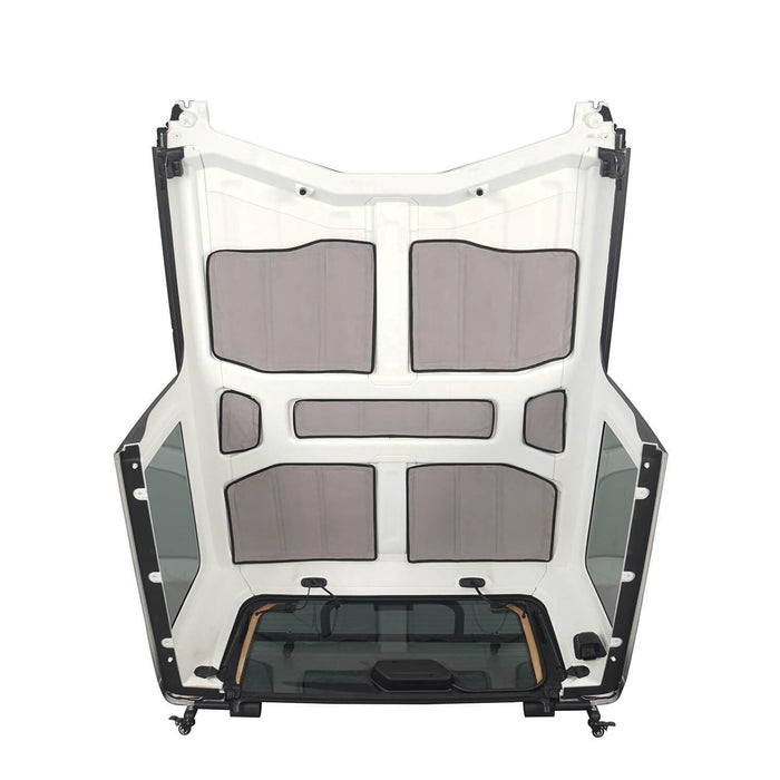 Door Rack & HardTop Carrier Storage Cart Combo(07-24 Jeep Wrangler JK JL)-LandShaker