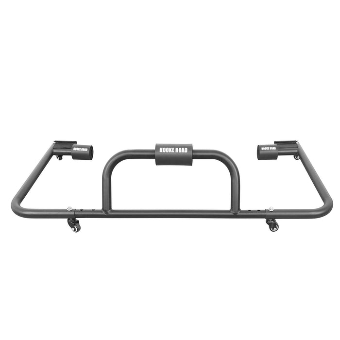 Door Rack & HardTop Carrier Storage Cart Combo(07-23 Jeep Wrangler JK JL)-LandShaker