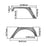 Fender Flares/Front & Rear Inner Fender Liners(07-18 Jeep Wrangler JK)-LandShaker