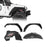 Fender Flares / Front Inner Fender Liners / Rear Inner Fender Liners(07-18 Jeep Wrangler JK)-LandShaker