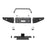 Full Width Front Bumper with Angled Hoop(09-14 Ford F-150,Excluding Raptor)-LandShaker