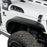 Front & Rear Flat Fender Flares(07-18 Jeep Wrangler JK)-LandShaker