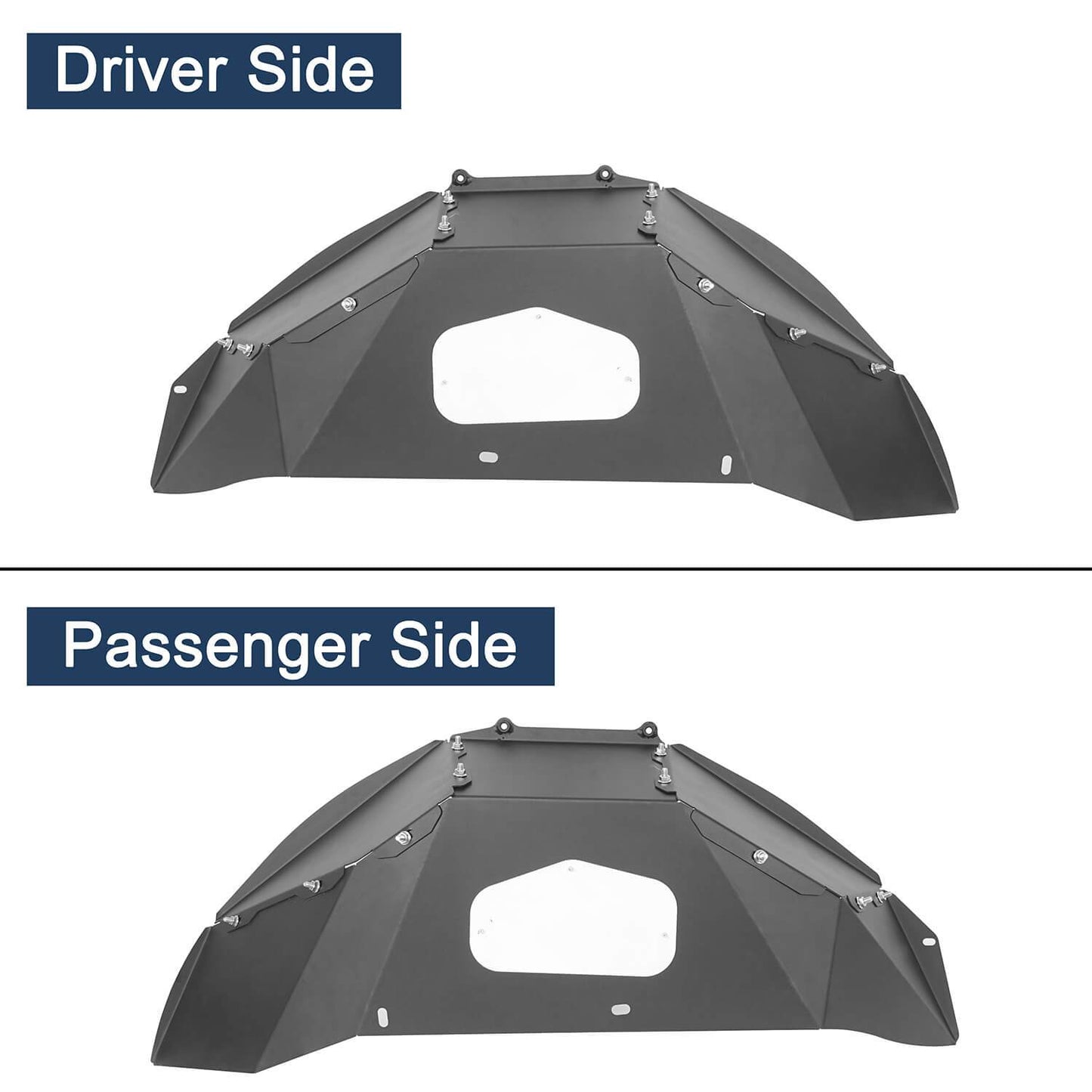 Front & Rear Inner Fender Liners(18-24 Jeep Wrangler JL)-LandShaker
