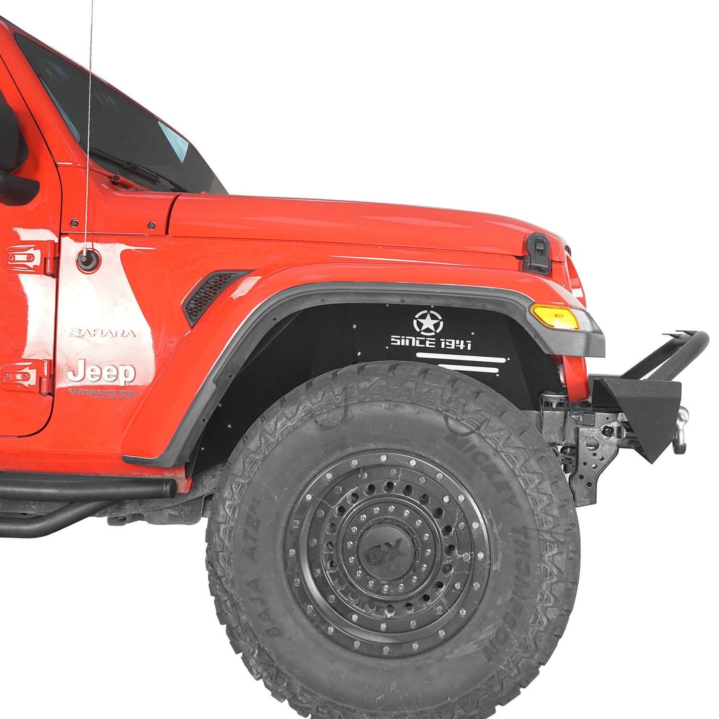 Front & Rear Inner Fender Liners(18-24 Jeep Wrangler JL)-LandShaker