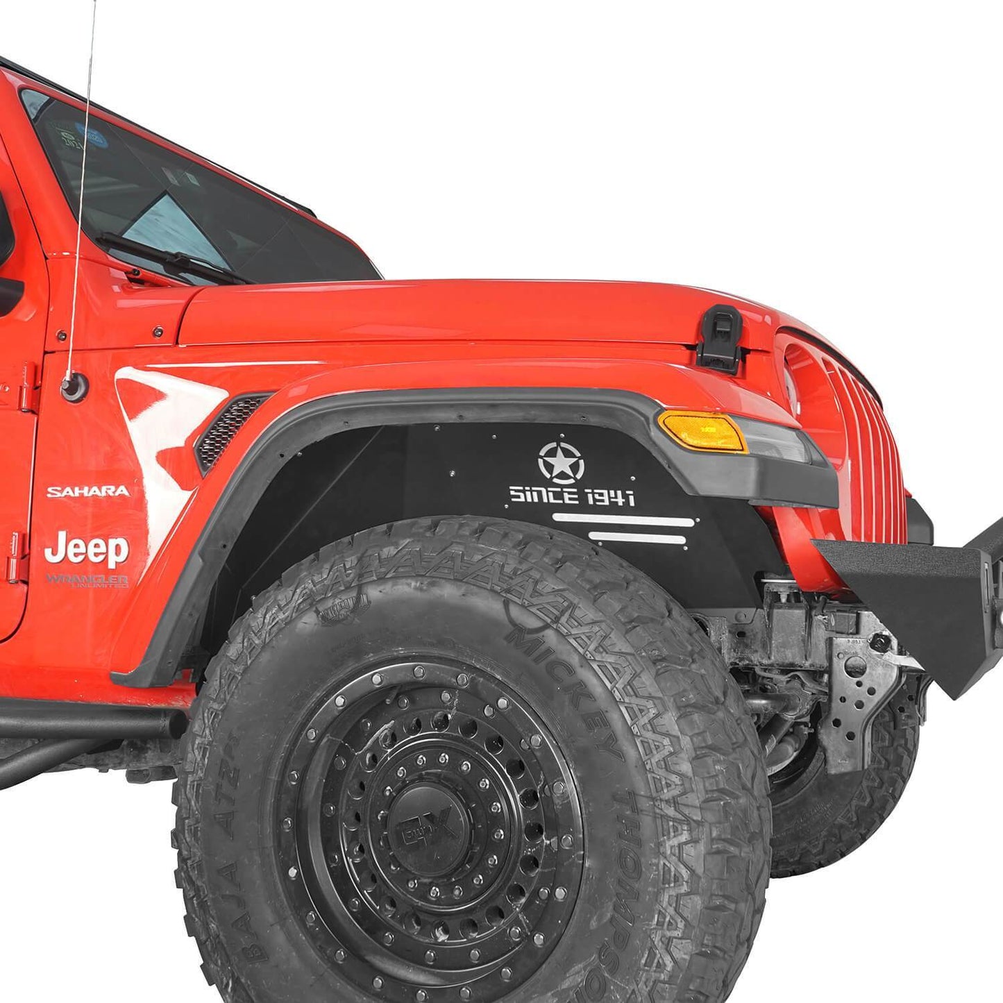 Front & Rear Inner Fender Liners(18-24 Jeep Wrangler JL)-LandShaker
