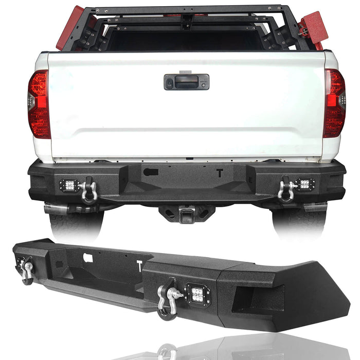 Tundra Full Width Rear Bumper for 2014-2021 Toyota Tundra b5002+b5003 11