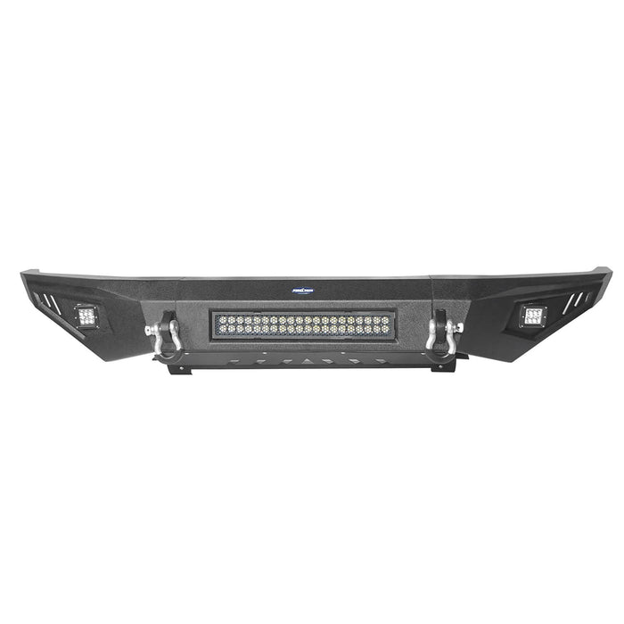 Full Width Front Bumper / Back Bumper / Roof Rack for 2014-2021 Toyota Tundra Crewmax b5001+b5003+b5004 4