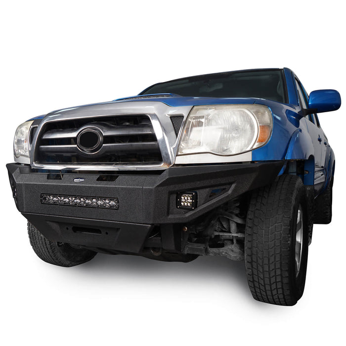 Toyota Tacoma Front Bumper w/Winch Plate for 2005-2011 Toyota Tacoma - LandShaker 4x4 b4019-2