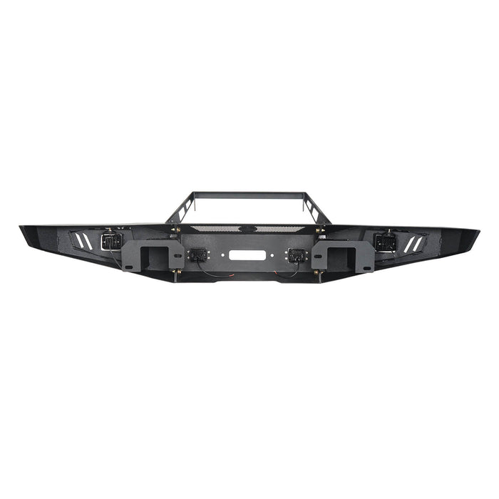 Full Width Front Bumper with Angled Hoop(09-14 Ford F-150,Excluding Raptor)-LandShaker