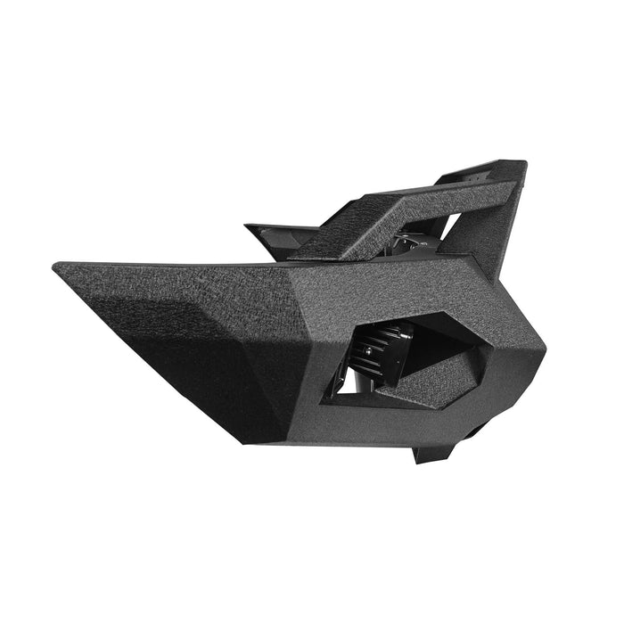 Full Width Front Bumper w/Grille Guard Hoop(09-14 Ford F150 Excluding Raptor)-LandShaker