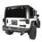 Front Bumper & Rear Bumper w/2 Inch Hitch Receiver(07-18 Jeep Wrangler JK)-LandShaker