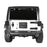 Front Bumper & Rear Bumper w/2 Inch Hitch Receiver(07-18 Jeep Wrangler JK)-LandShaker