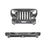 Front Bumper & Rear Bumper w/2 Inch Hitch Receiver(07-18 Jeep Wrangler JK)-LandShaker