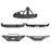 Front Bumper & Rear Bumper for 2005-2011 Toyota Tacoma - LandShaker 4x4 B40014008401140134014-1