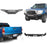 Front Bumper & Rear Bumper for 2005-2011 Toyota Tacoma - LandShaker 4x4 B40014008401140134014-23