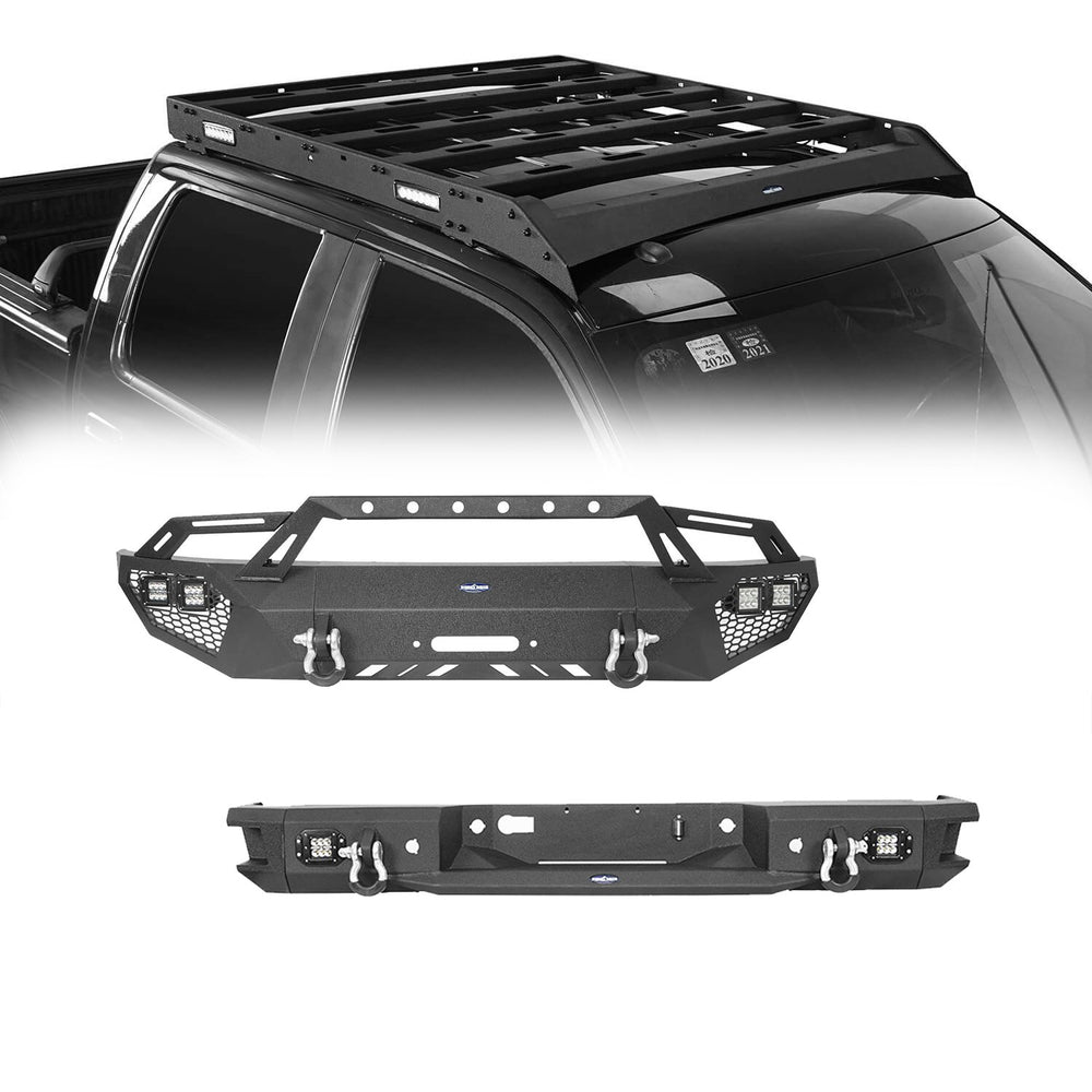 Front Bumper / Rear Bumper / Roof Rack(09-14 F-150 SuperCrew,Excluding Raptor)-LandShaker