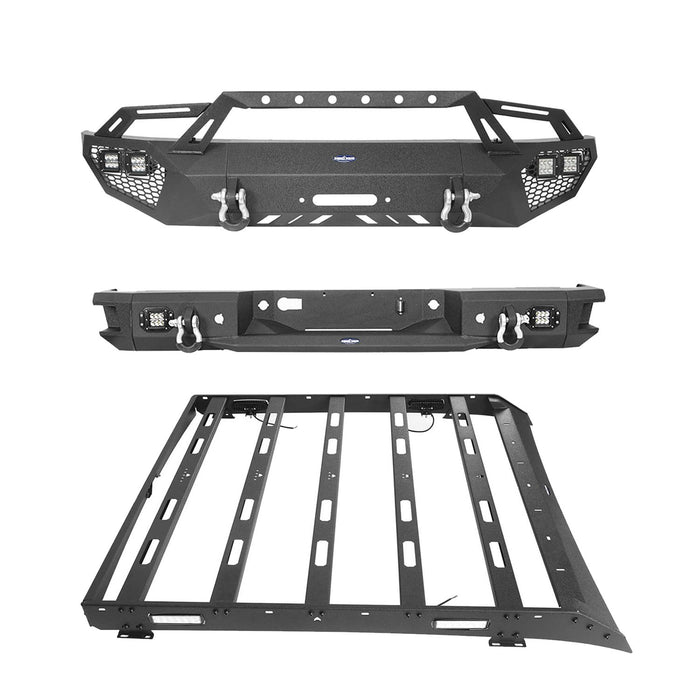 Front Bumper / Rear Bumper / Roof Rack(09-14 F-150 SuperCrew,Excluding Raptor)-LandShaker