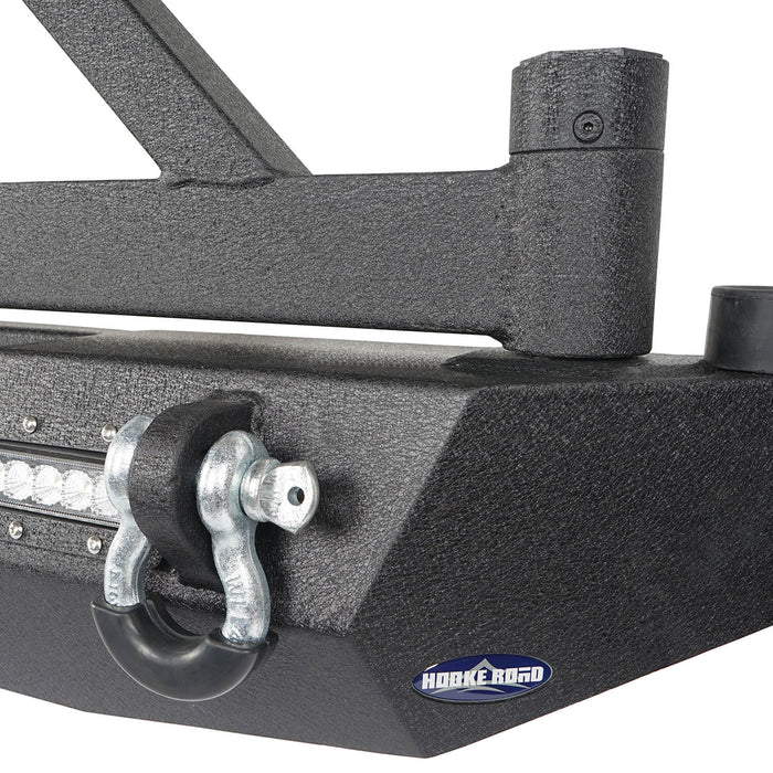 Front Bumper & Rear Bumper w/Tire Carrier(18-22 Jeep Wrangler JL)-LandShaker