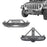Front Bumper & Rear Bumper w/Tire Carrier(18-22 Jeep Wrangler JL)-LandShaker