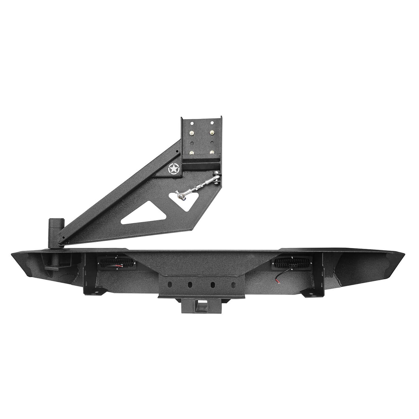 Front Bumper & Rear Bumper w/Tire Carrier(18-24 Jeep Wrangler JL)-LandShaker