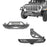 Front Bumper & Rear Bumper w/Tire Carrier(18-22 Jeep Wrangler JL)-LandShaker
