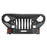 Full Width Front Bumper with Mad Max Grill & Running Boards(18-23 Jeep Wrangler JL 4 Door)-LandShaker