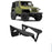 Front Flat Fender Flares Armor Wheel(97-06 Jeep Wrangler TJ)-LandShaker