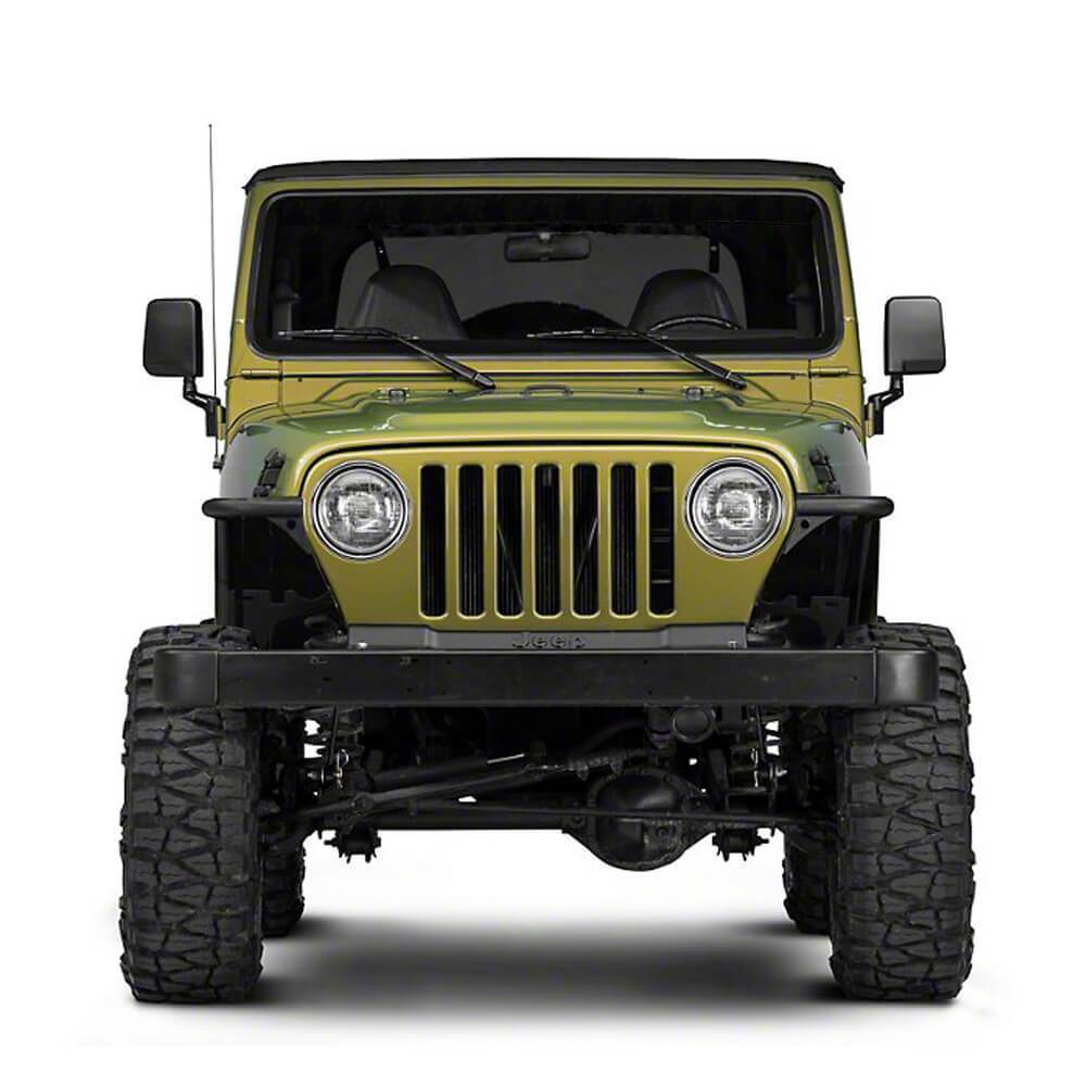 Front Flat Fender Flares Armor Wheel(97-06 Jeep Wrangler TJ)-LandShaker