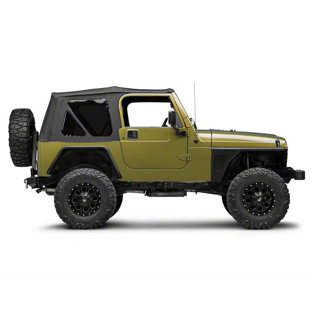 Front Flat Fender Flares Armor Wheel(97-06 Jeep Wrangler TJ)-LandShaker