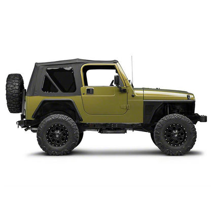 Front Flat Fender Flares Armor Wheel(97-06 Jeep Wrangler TJ)-LandShaker