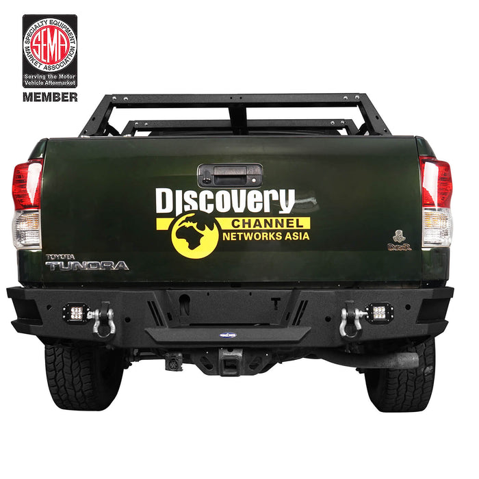 Full Width Bumper Rear Bumper(07-13 Toyota Tundra)-LandShaker